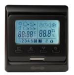 Терморегулятор и термостат Warmcoin W51 программируемый Цвет: Черный W51_matte black купить с доставкой по РФ