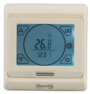 Warmcoin W91 программируемый Цвет: Бежевый Термостат_W91_беж