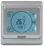 Warmcoin W91 программируемый Цвет: Серебро Термостат_W91_silver купить с доставкой по РФ