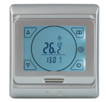 Терморегулятор и термостат Warmcoin W51 программируемый Цвет: Серебро W51_silver купить с доставкой по РФ