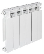 Радиатор TENRAD биметаллический 350/80/6 купить с доставкой по РФ