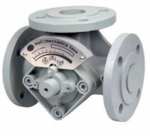 Клапан поворот. 3-ход. фланцевый MUT VDF 3 - 80 (DN80,Kvs150,PN6,КО-ОХ) купить с доставкой по РФ