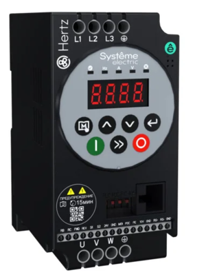 Преобразователь частоты Systeme Electric STV050 1,5 кВт 220В ЭМС С3 + LED панель оператора