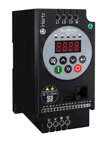 Преобразователь частоты Systeme Electric STV050 2,2 кВт 220В ЭМС С3 + LED панель оператора купить с доставкой по РФ