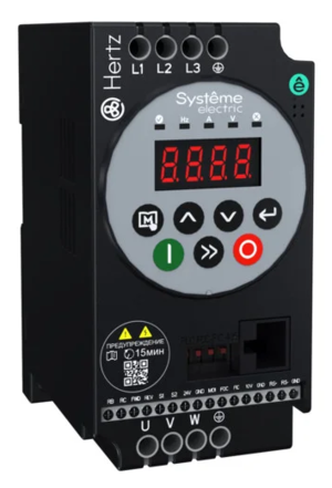 Преобразователь частоты Systeme Electric STV050 0,4 кВт 220В ЭМС С3 + LED панель оператора