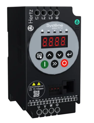 Преобразователь частоты Systeme Electric STV050 0,75 кВт 220В ЭМС С3 + LED панель оператора