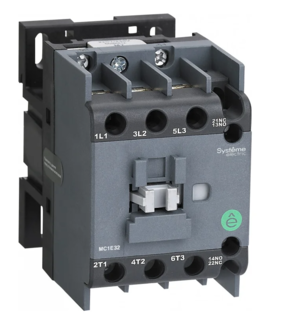 Контактор Systeme Electric КОНТАКТОР MC1E 3P 38A НО+НЗ 380V/400V 50/60ГЦ