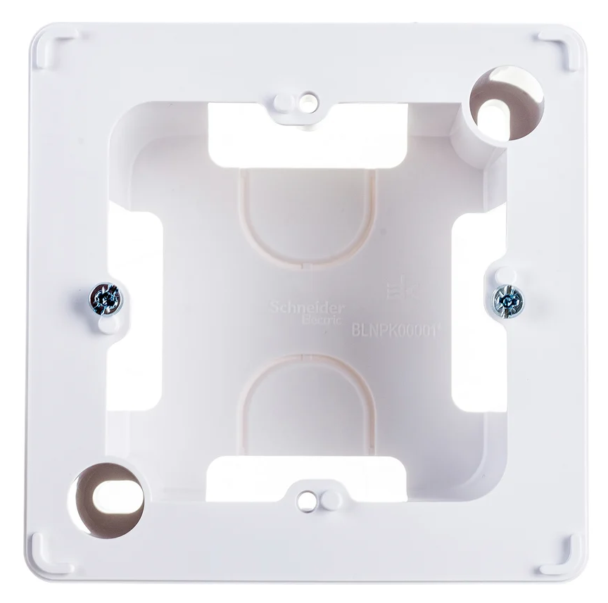 Коробка подъемная BLANCA Белый с возможностью соединения нескольких коробок, IP20 скрытая установка купить с доставкой по РФ