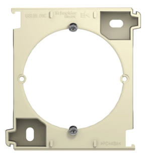 Коробка установочная для наруж. монт.,расшир. бел Glossa (без боковых стенок)