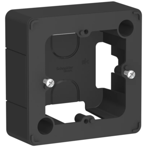 Коробка распределительная Systeme Electric BLANCA О/У КОРОБКА ПОДЪЕМНАЯ с возможностью соедин. нескольких коробок, АНТРАЦИТ