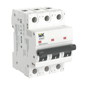Автоматический выключатель IEK ARMAT M06N-DC 3P Z 5А