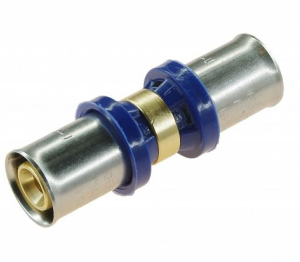Муфта 32-20 General Fittings 5T00.03, пресс-пресс, латунь