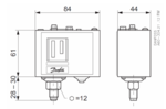 Реле давления Danfoss KP5 8-32 бар заказать со складов по всей России
