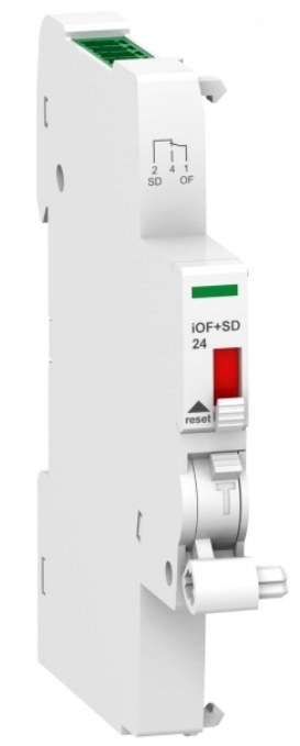Выключатель автоматический Schneider Electric iOF+SD24 доп. устройство сигнализации (Ti24) для Acti 9 iC60, iID, ARA, RCA