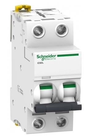 Выключатель автоматический Schneider Electric АВТ. ВЫКЛ.iC60L 2П 2A K купить с доставкой по РФ