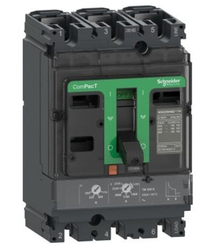 Выключатель автоматический Schneider Electric АВТОМ.ВЫКЛ.NSX100H 70kA AC 3П3Т 50A TMD
