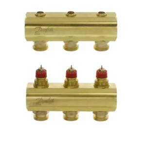 Коллекторы Danfoss FHF-3 для 3 контуров