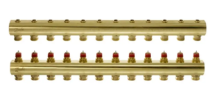 Коллекторы Danfoss FHF-12 для 12 контуров