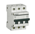 Автоматический выключатель IEK GENERICA трехполюсный 63А С ВА47-29 4.5кА купить с доставкой по РФ