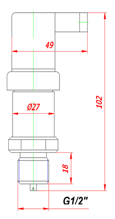 Преобразователь давления Пульсар ПДТВХ-1-02 0-1,0МПа 1/2" заказать со складов по всей России