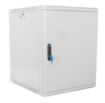 Коммутационный шкаф ЦМО настенный 19" 12U ЦМО ШРН-12.350.1 металлическая дверь серый купить с доставкой по РФ