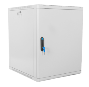 Коммутационный шкаф ЦМО настенный 19" 12U ЦМО ШРН-12.350.1 металлическая дверь серый