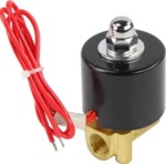 Клапан электромагнитный DN.ru VS100-VT-NC-220VAC 1/4" Ду8 Ру10, соленоидный двухходовой, корпус - латунь, уплотнение - Viton, резьбовой, нормально-закрытый, прямого действия, катушка - 220В купить с доставкой по РФ