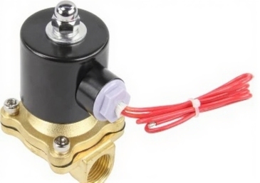 Клапан электромагнитный DN.ru VS100-ET-NC-220VAC 1/2" Ду15 Ру10, соленоидный двухходовой, корпус - латунь, уплотнение - EPDM, резьбовой, нормально-закрытый, прямого действия, катушка - 220В купить с доставкой по РФ