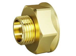 Переход LD Pride DN40х32 (1 1/2"ВР х 1 1/4"НР) латунь