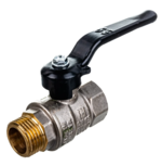 Кран шаровой LD Pride 1/2"-15 ВР-НР рычаг купить с доставкой по РФ