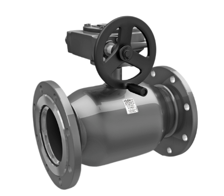 Кран шаровой LD КШ.Ц.Ф.Р ст. 20 Ду300 Ру16 с редуктором купить с доставкой по РФ