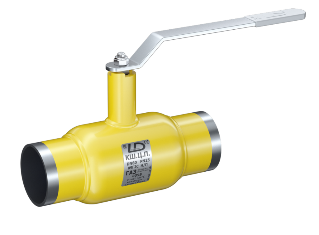 Кран шаровый LD КШЦП Gas 050.040.П/П.02 из Ст.20 Ду-50, Ру4,0МПа купить с доставкой по РФ