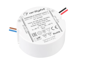 Блок питания Arlight ARPJ-SP-40300-PFC-TRIAC-R 12W, 20-40V, 300mA