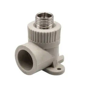 Уголок комб. нар 25х1/2'' с креплением EVER® plast серый