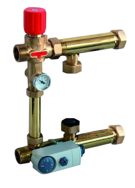 Узел смешения Uni-fitt ISOTHERM, с термосмесителем, DN25, 15 кВт. купить с доставкой по РФ