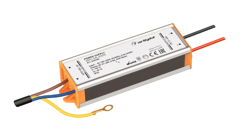 Блок питания Arlight ARPJ-SN-63300 18W, 34-63V, 300mA купить с доставкой по РФ