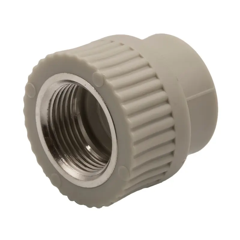 Муфта комб. вн 25х3/4'' EVER® plast серый купить с доставкой по РФ