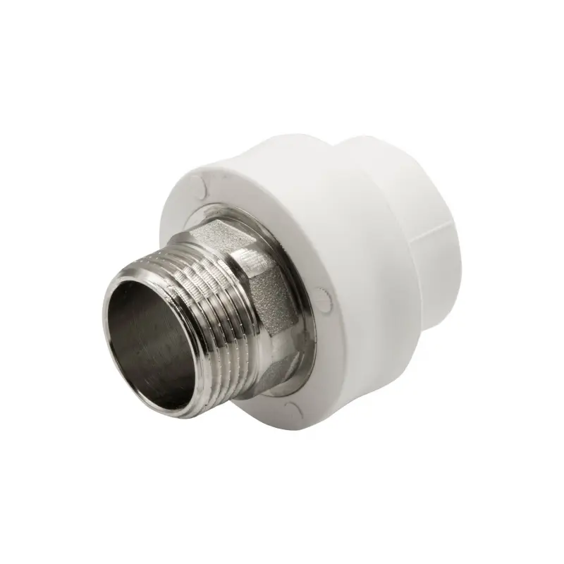 Муфта комб. нар 40х1 1/4'' под ключ EVER® plast белый купить с доставкой по РФ