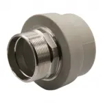 Муфта комб. нар 63х2'' под ключ EVER® plast серый купить с доставкой по РФ