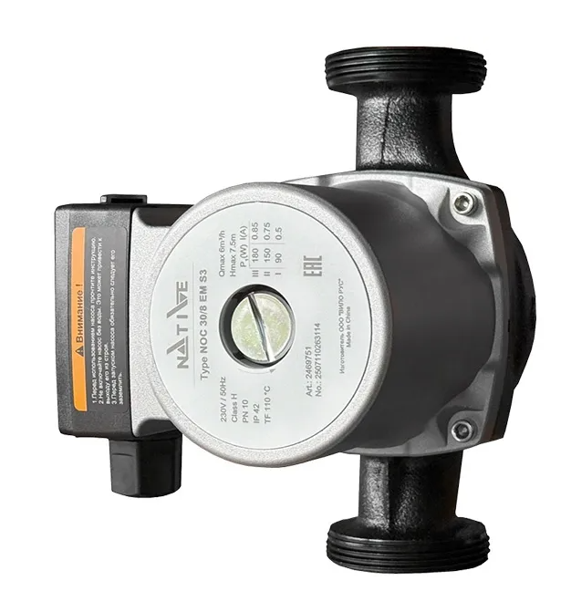 Циркуляционный насос Native NOC 30/16 DM S3 купить с доставкой по РФ