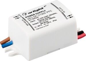 Блок питания Arlight ARJ-SP-21300-PFC 6W, 12-21V, 300mA