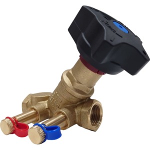 Клапан балансировочный ручной Effective Engineering STAD.BY без дренажа, внутренняя резьба, DN20, Kvs = 6,0 м3/ч, Tmax = 120°C, PN16, материал корпуса - латунь