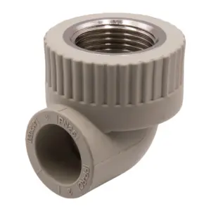 Уголок комб. вн 20х3/4'' EVER® plast серый