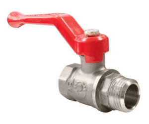 Кран шаровой Valfex резьб. 1 1/4", PN40, латунь, вн.р.- нар.р.