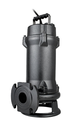 Канализационный насос Wellmix 65GNWQ 40-20-4.0 NEW(4000Вт, 3х380В, кабель 8м) с режущим механизмом