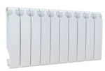 Радиатор отопления Теплоприбор биметалл 350/90 10 секций BR1-350/10 купить с доставкой по РФ