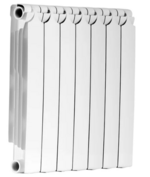 Радиатор отопления Теплоприбор BR1-500/07 биметаллический, с межосевым расстоянием 500мм, 7 секций купить с доставкой по РФ