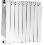 Радиатор отопления Теплоприбор биметалл 500/90 11 секций BR1-500/11 купить с доставкой по РФ