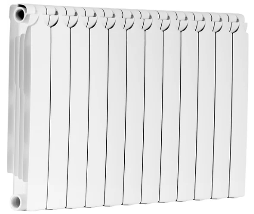 Радиатор отопления Теплоприбор биметалл 500/90 12 секций BR1-500/12 купить с доставкой по РФ