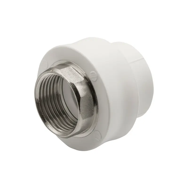 Муфта комб. вн 50х1 1/2'' под ключ EVER® plast белый купить с доставкой по РФ